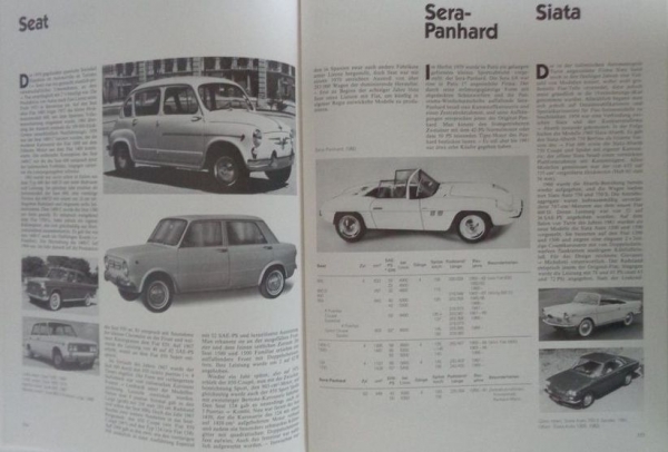 Gloor "Personenwagen - Klassische Wagen - Nachkriegswagen"  Automobile-History 1985 three volumes in slipcase (6672)